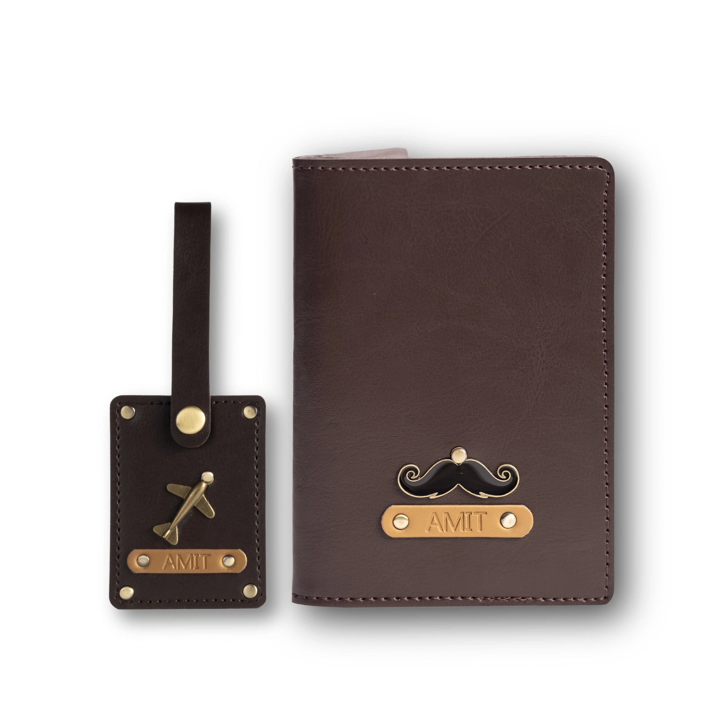 Personalized Passport Cover and Luggage Tag